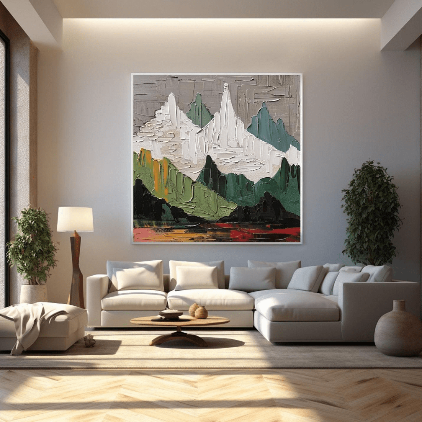How to Choose Between Square Painting and Horizontal Painting? - nukeart
