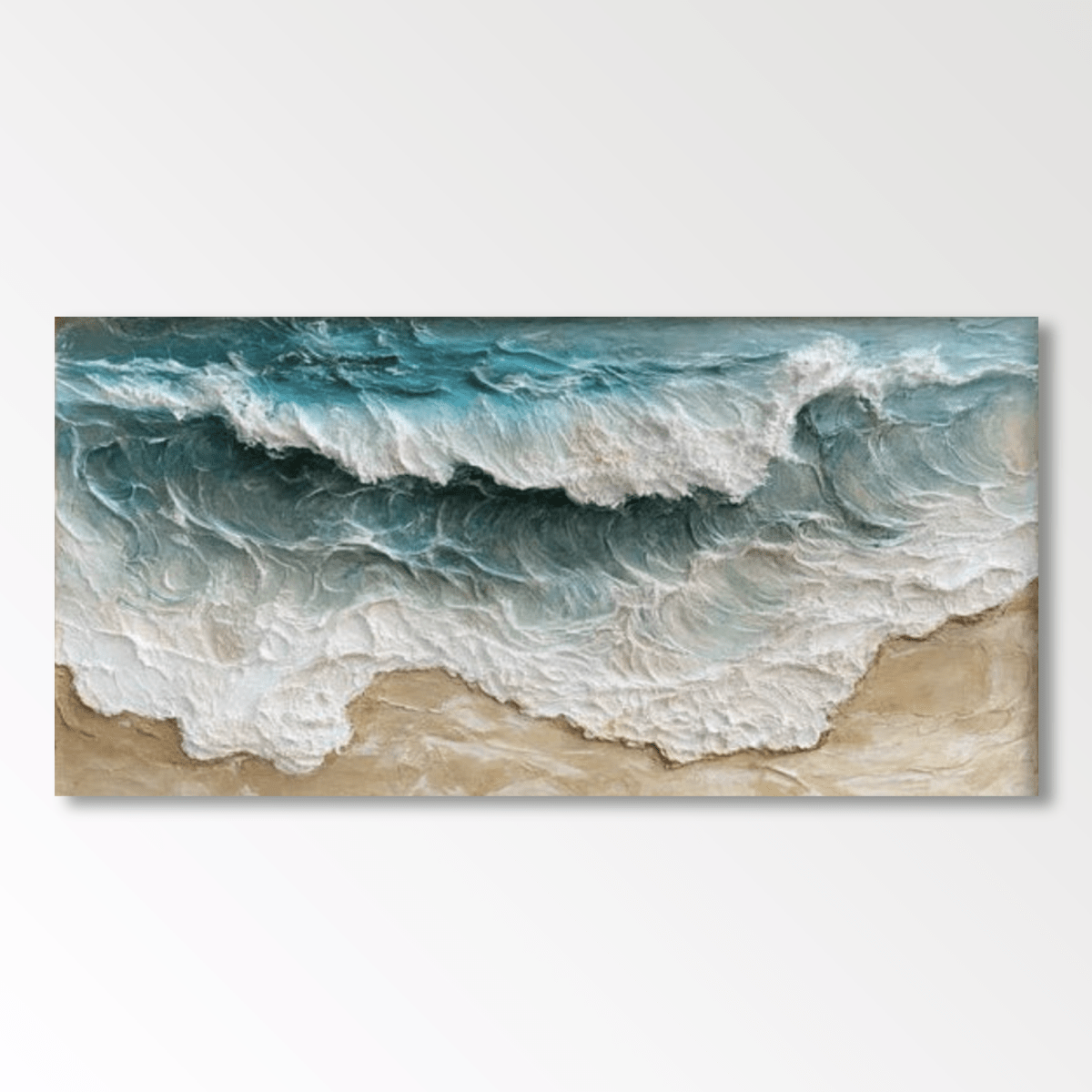 Abstract Painting "Horizon Silencieux" - nukeart