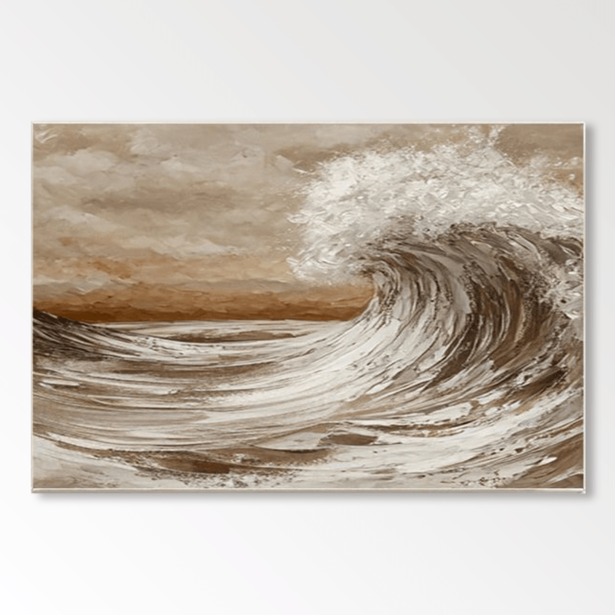 Wabi Sabi Painting "Onda Dorata" - nukeart