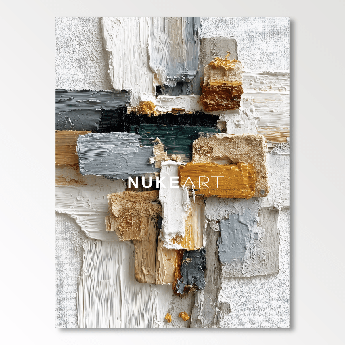 Wabi Sabi Wall Art "Umbral Dorado" - nukeart