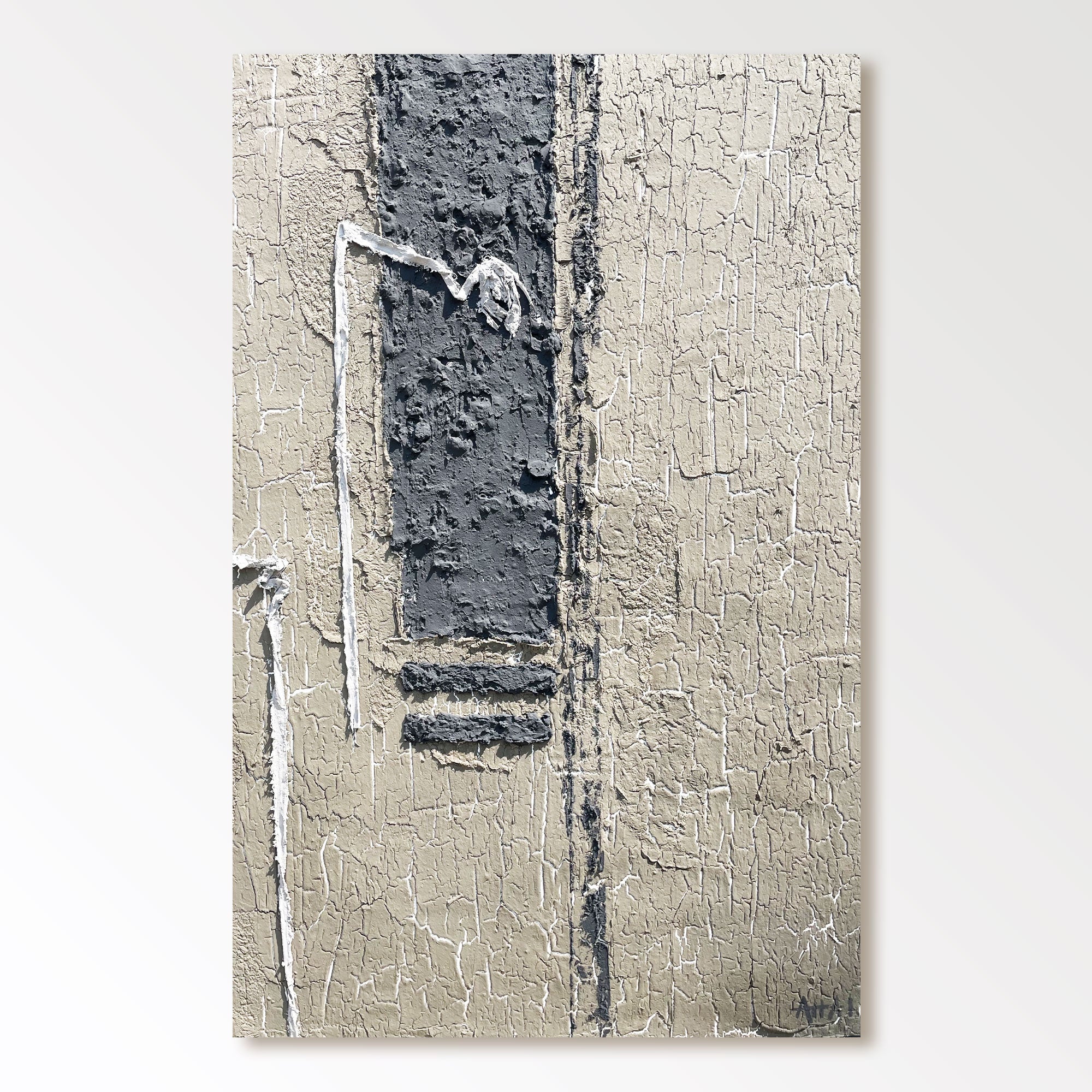 Peinture abstraite "Stěny Vzkříšenství"