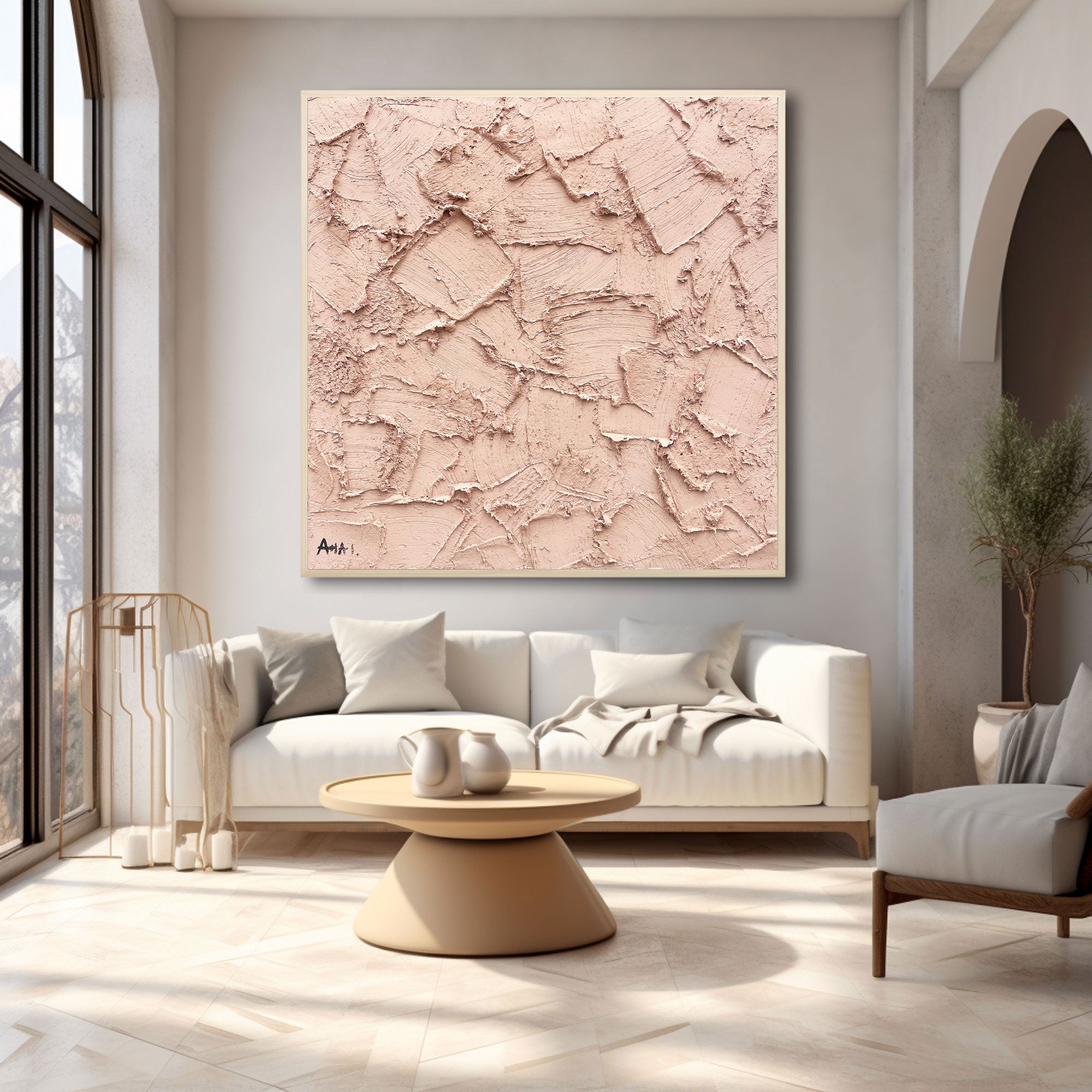 Peinture abstraite « Texturální Poetika »