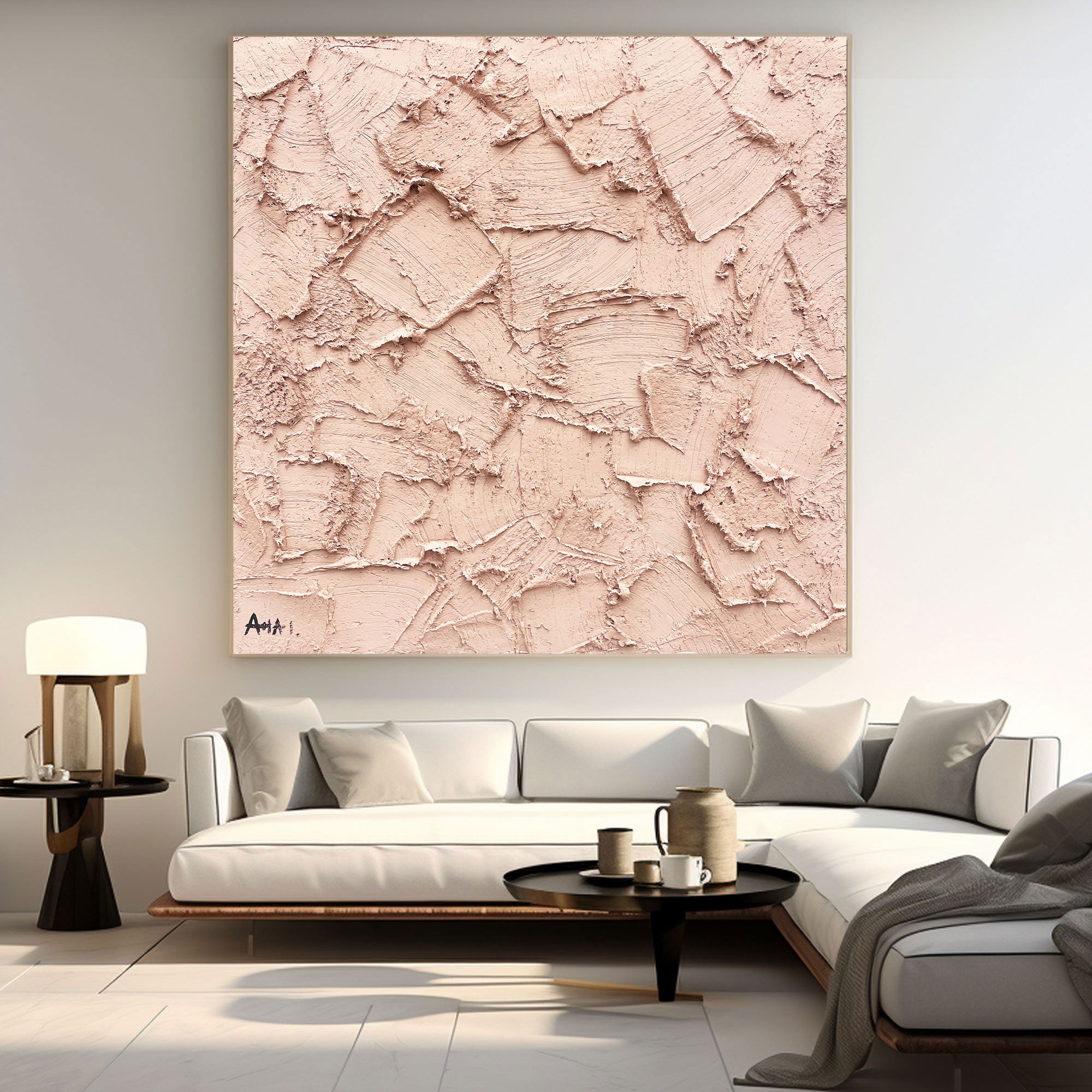 Peinture abstraite « Texturální Poetika »