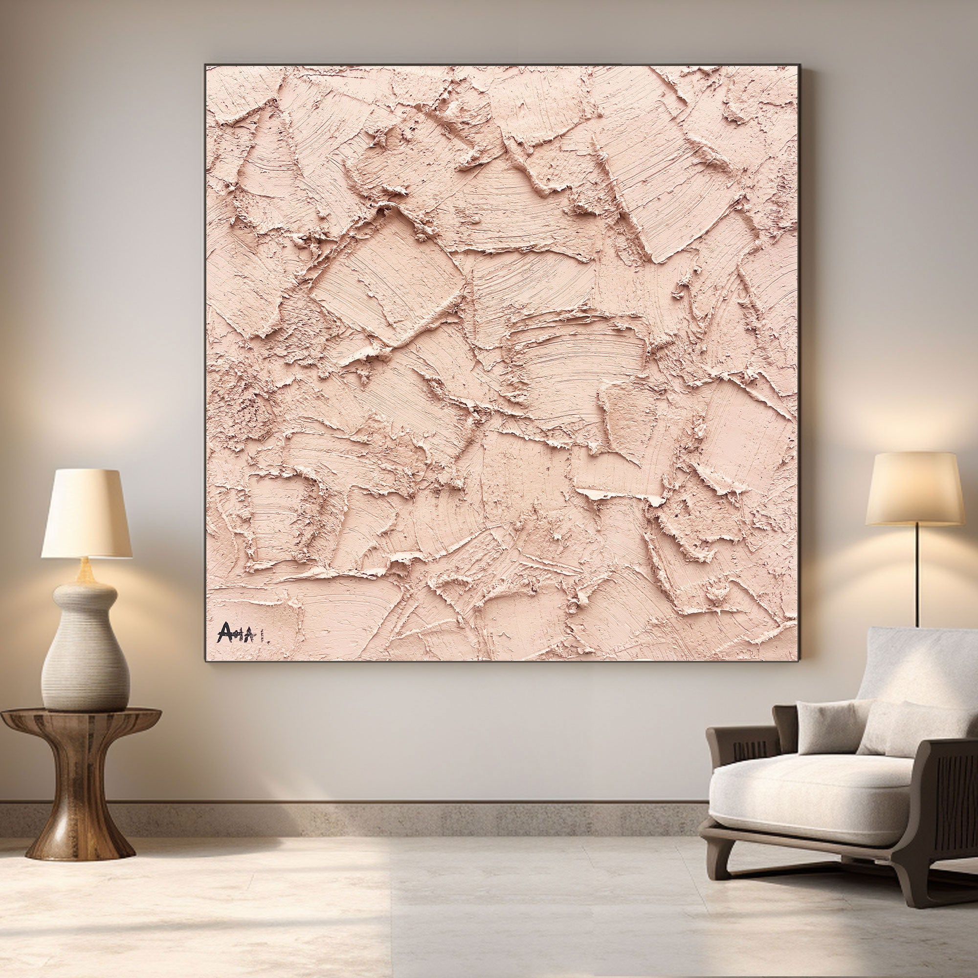 Peinture abstraite « Texturální Poetika »
