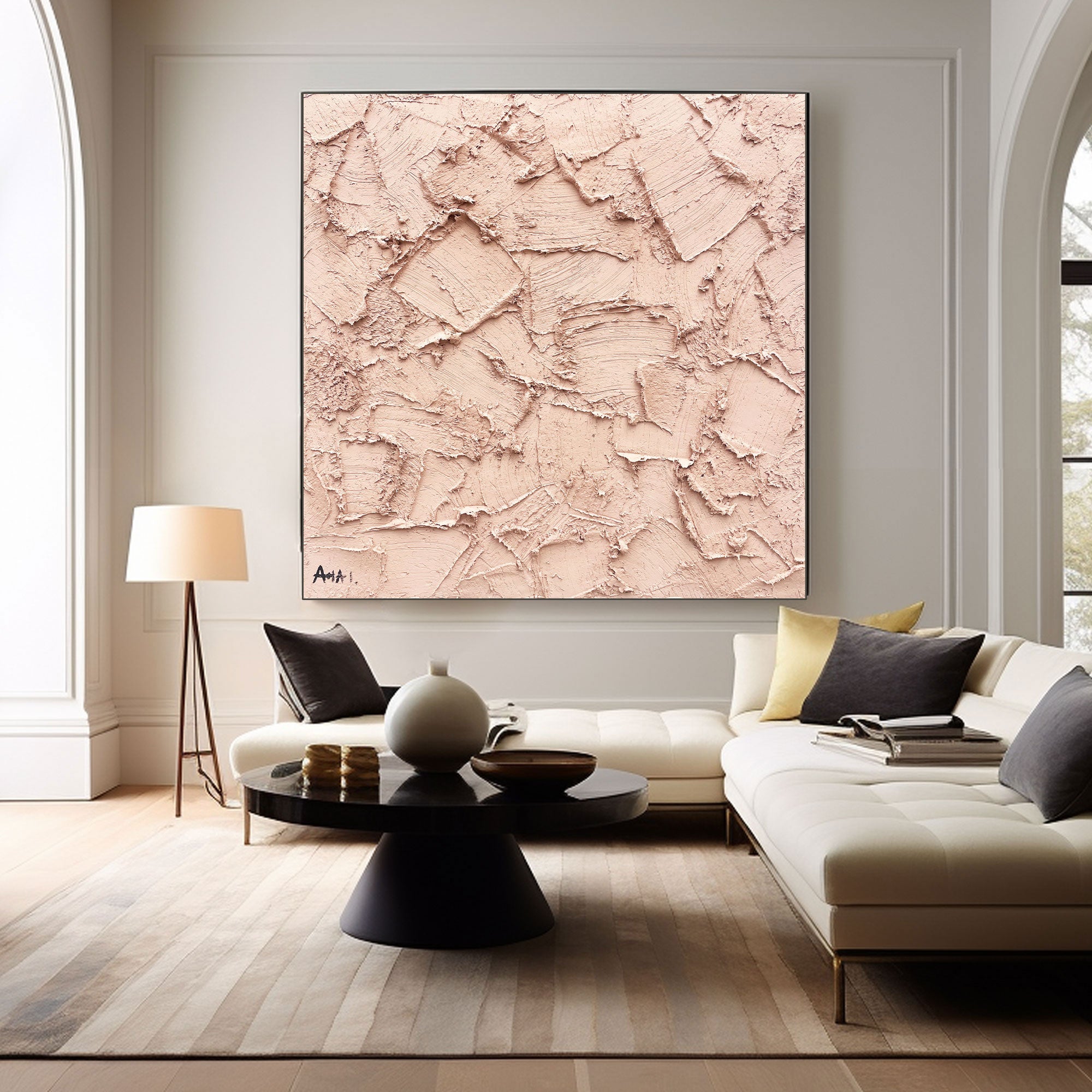 Peinture abstraite « Texturální Poetika »