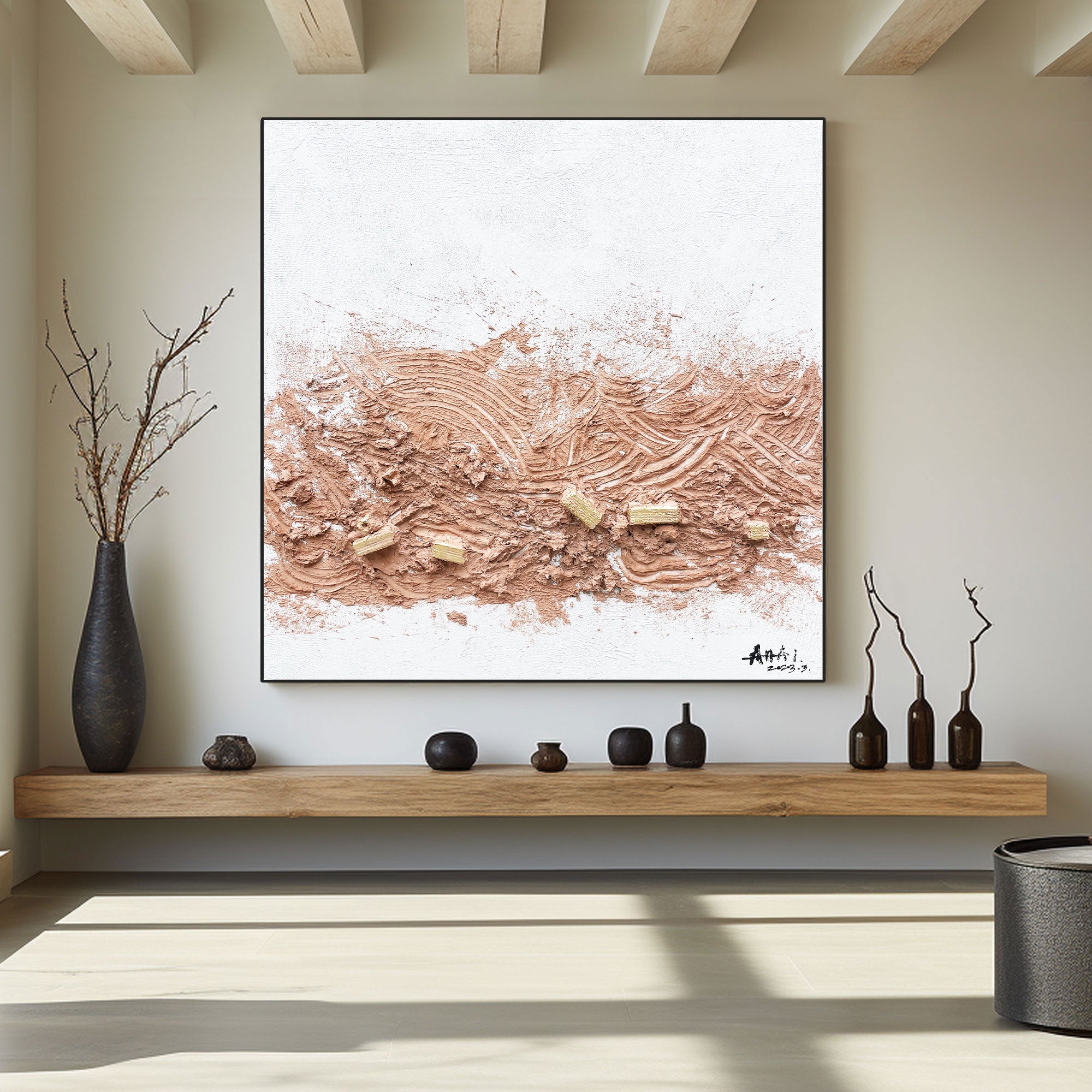 Abstract Painting "Pouť Země”