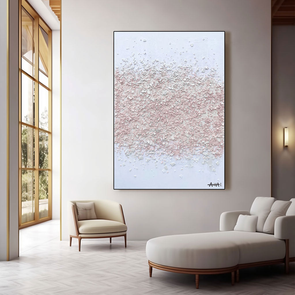 Tableau abstrait "Polvo de Sueños"