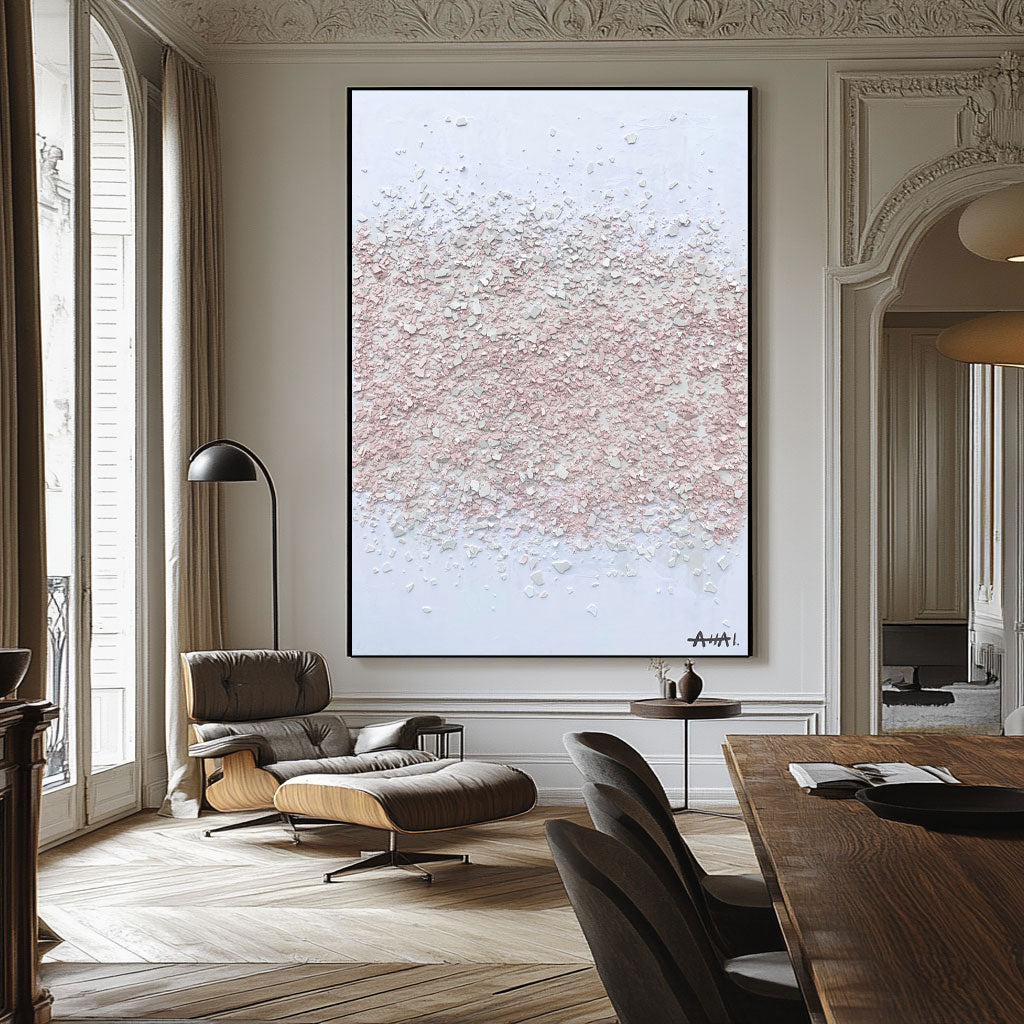 Tableau abstrait "Polvo de Sueños"