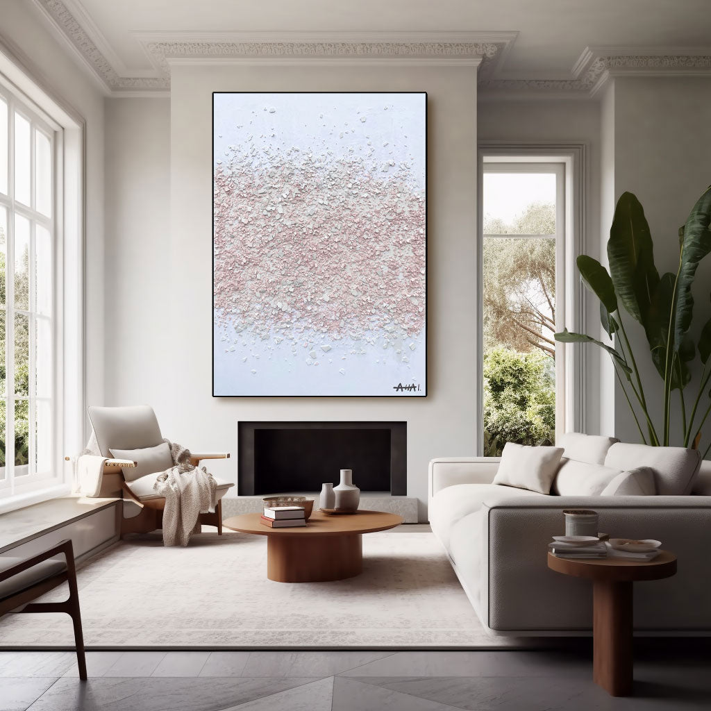 Tableau abstrait "Polvo de Sueños"