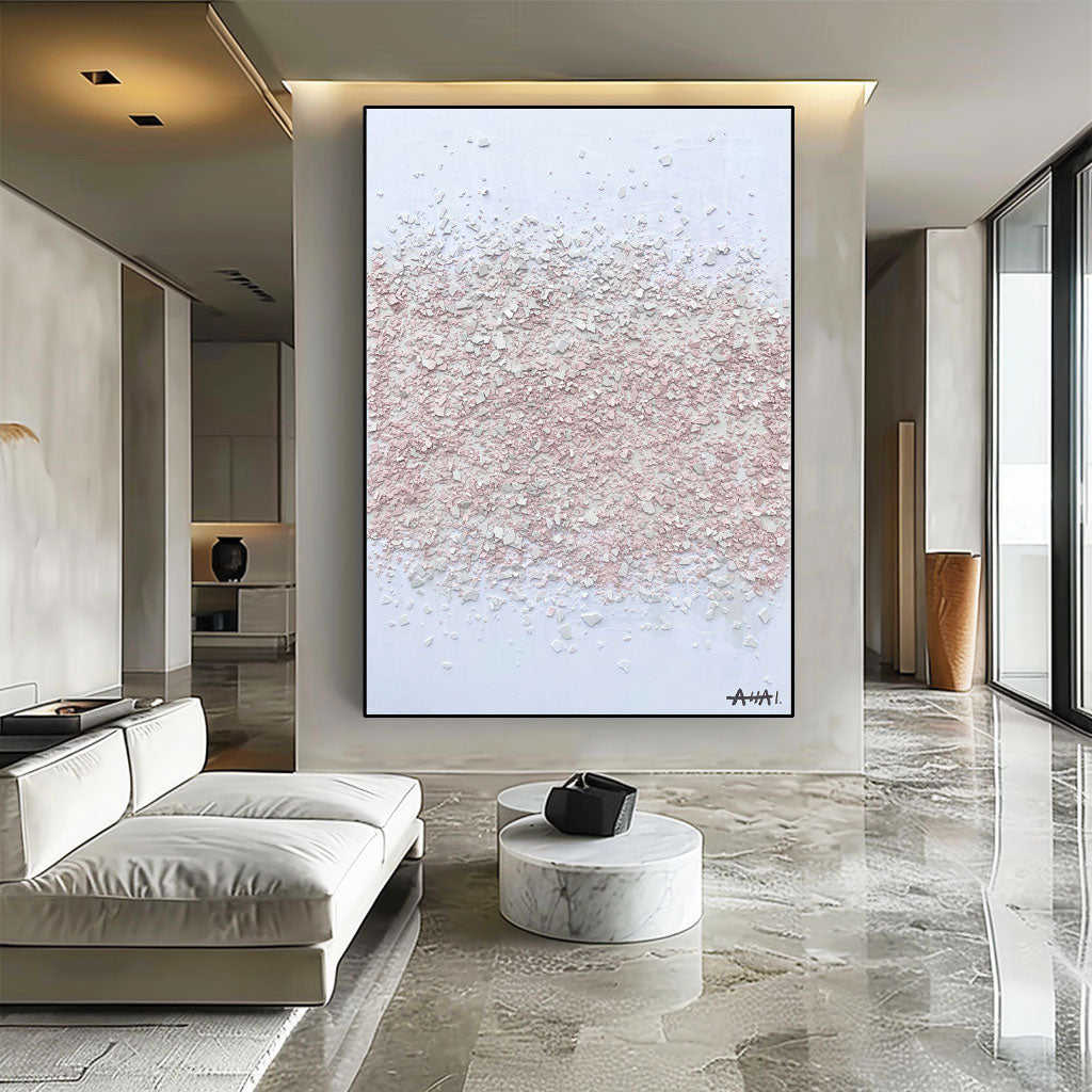 Tableau abstrait "Polvo de Sueños"