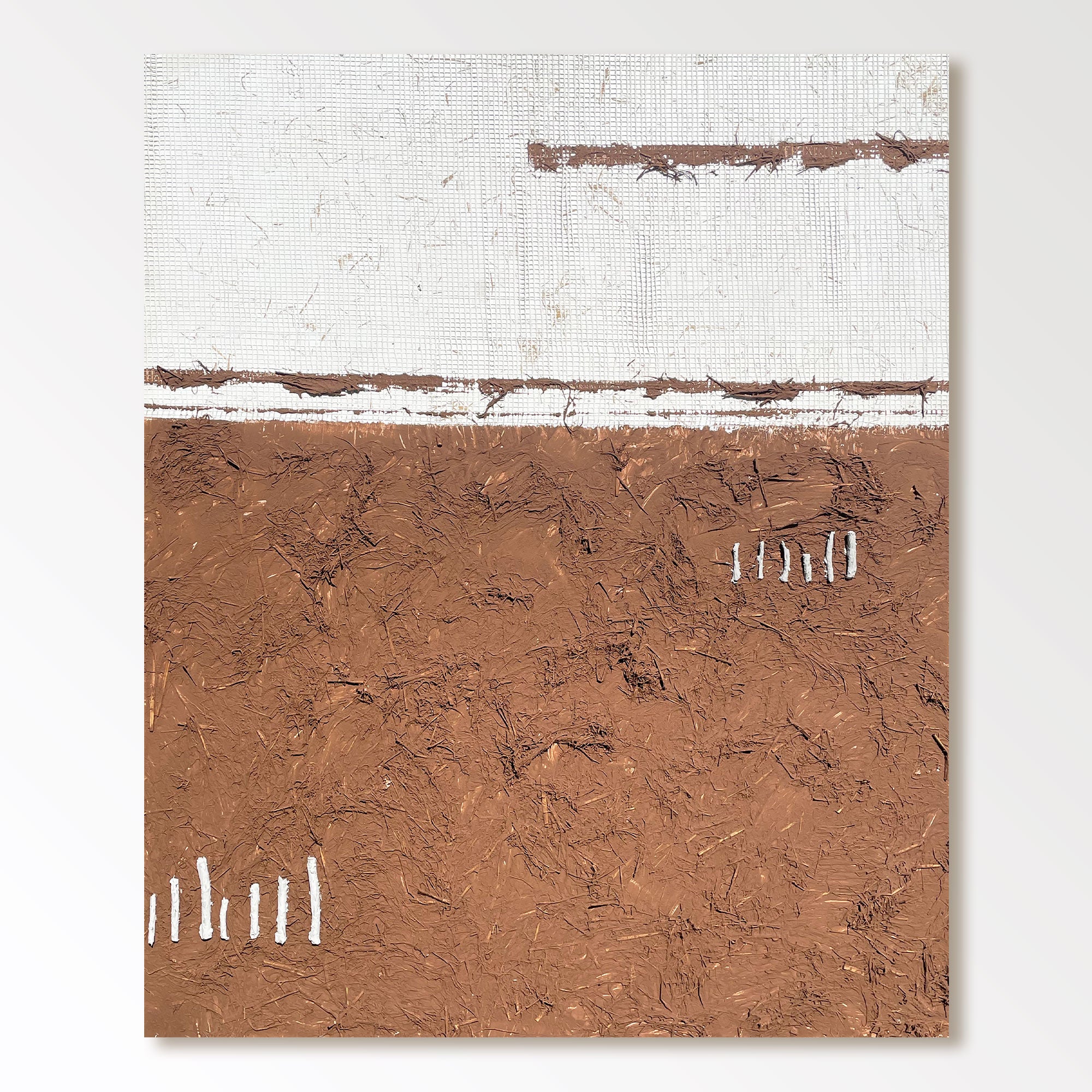 Peinture abstraite "Tierra y Espacio"