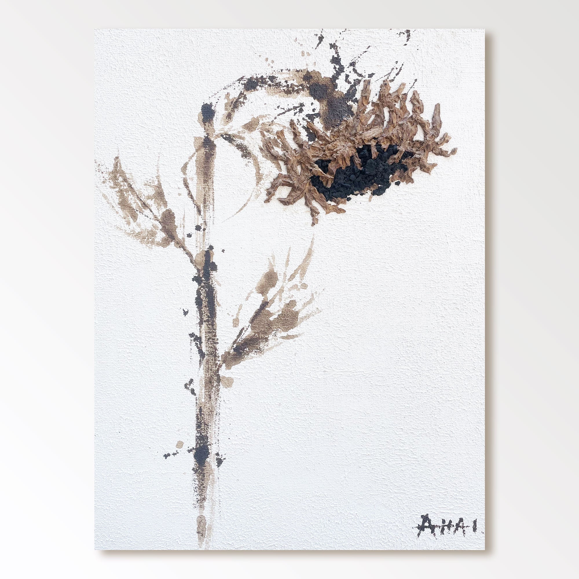 Peinture abstraite « Sorgfulla Född »