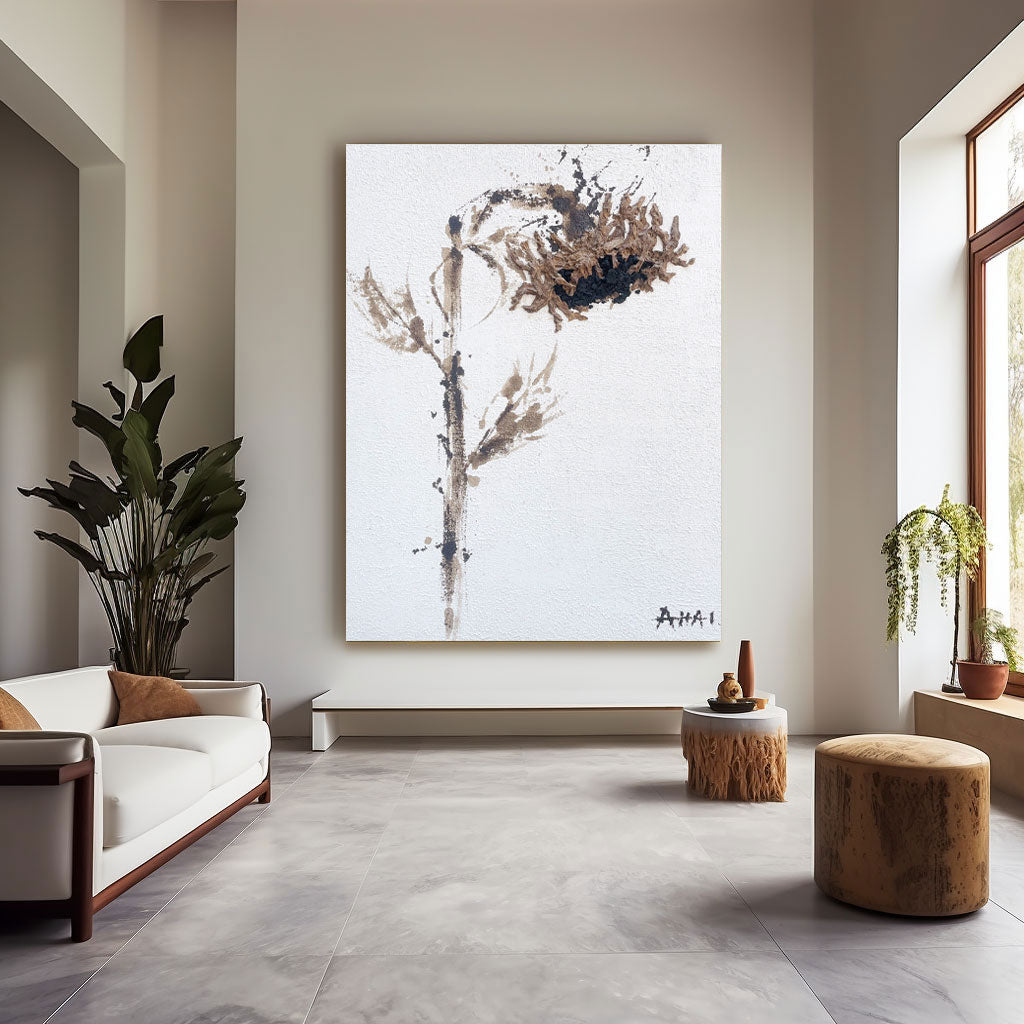 Peinture abstraite « Sorgfulla Född »
