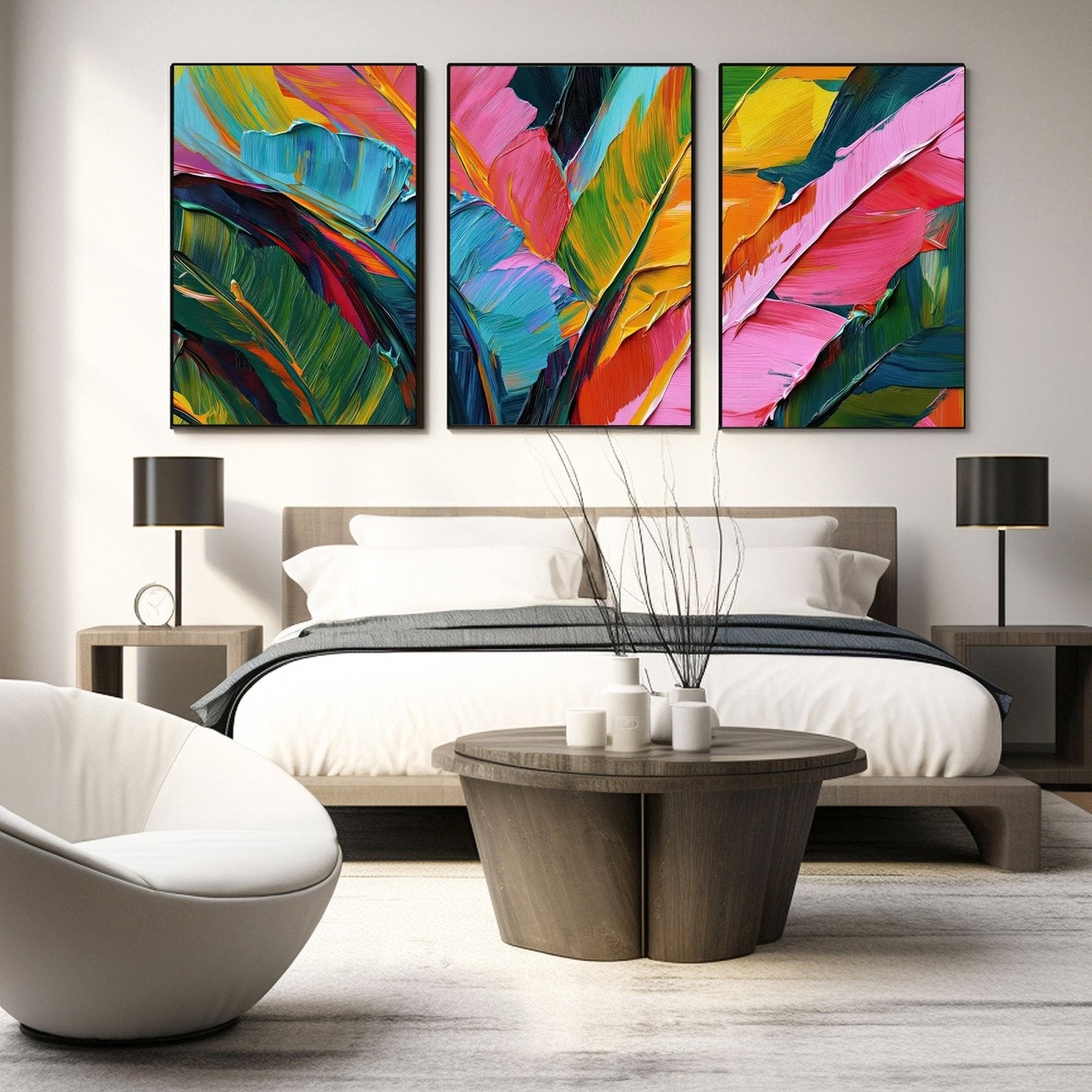 3D Textured Painting "Sueño Tropical" - nukeart