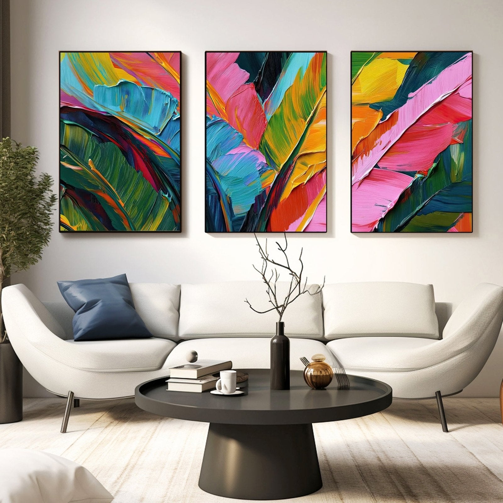 3D Textured Painting "Sueño Tropical" - nukeart