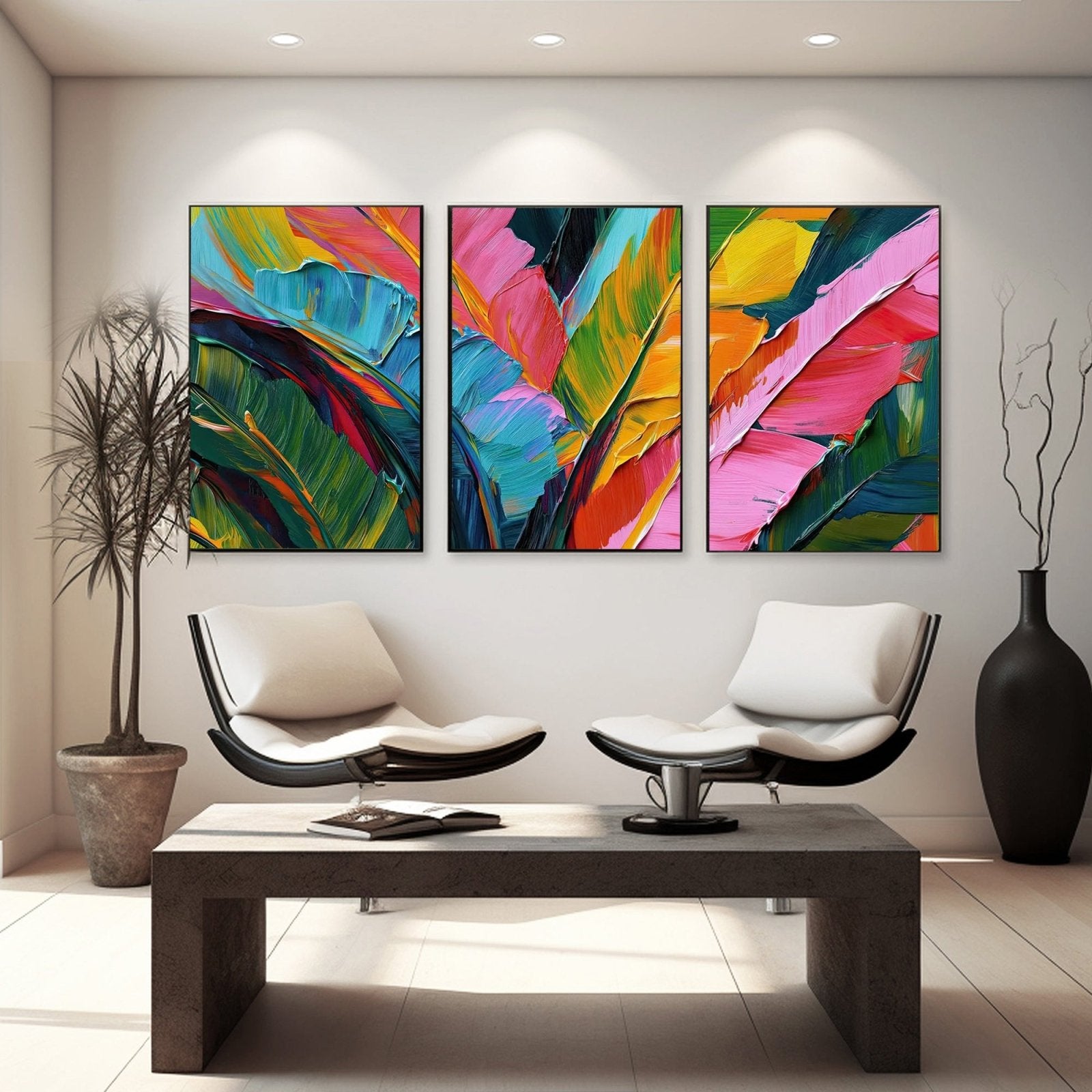 3D Textured Painting "Sueño Tropical" - nukeart