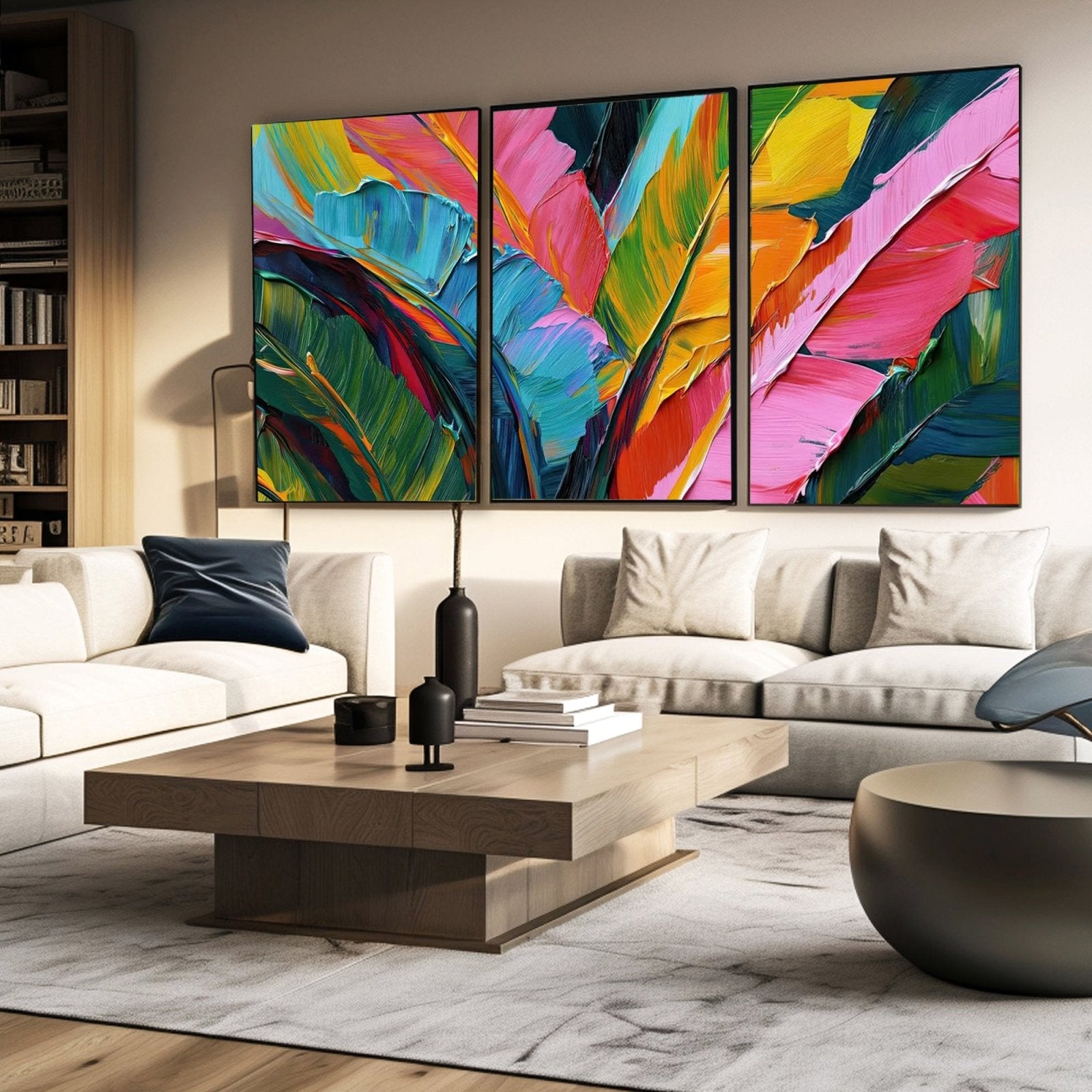 3D Textured Painting "Sueño Tropical" - nukeart