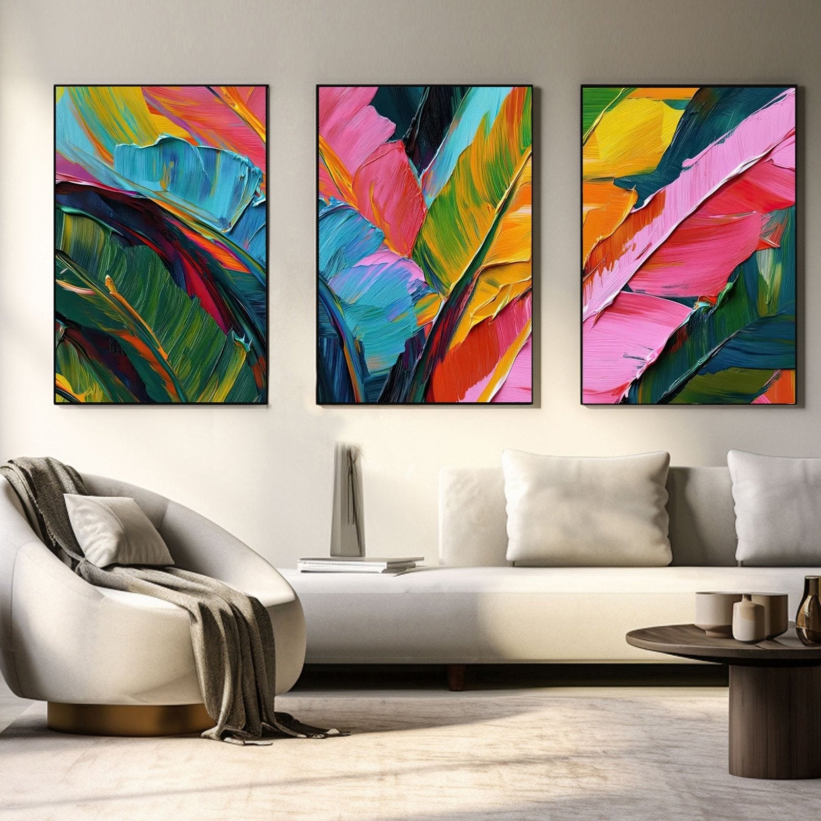 3D Textured Painting "Sueño Tropical" - nukeart