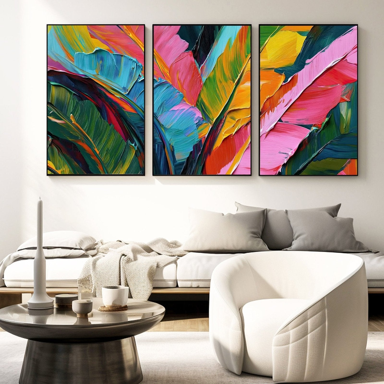 3D Textured Painting "Sueño Tropical" - nukeart