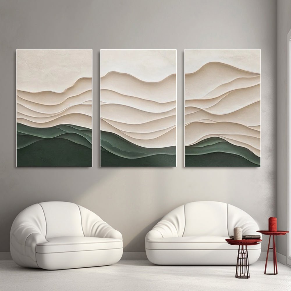 3D Textured Painting "Valle Interior" - nukeart