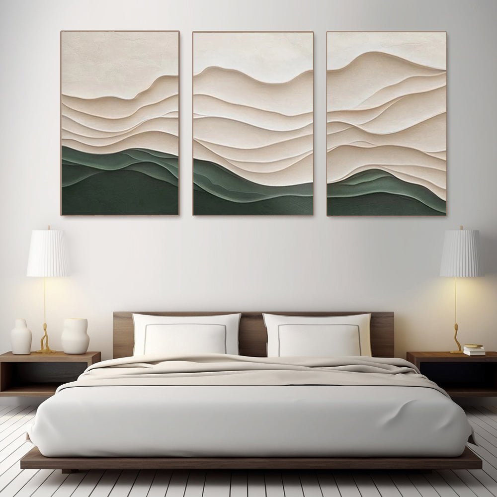 3D Textured Painting "Valle Interior" - nukeart