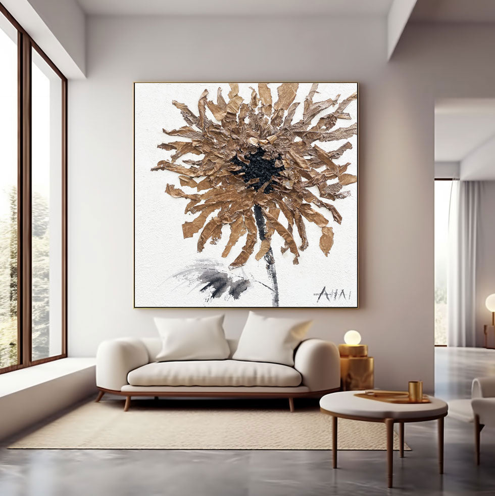 Tableau abstrait "Fallet av Solen"