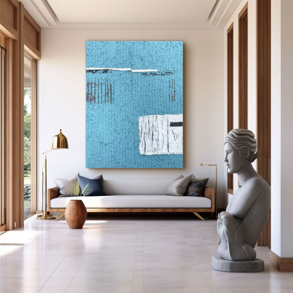 Peinture abstraite « Azul Revelado »