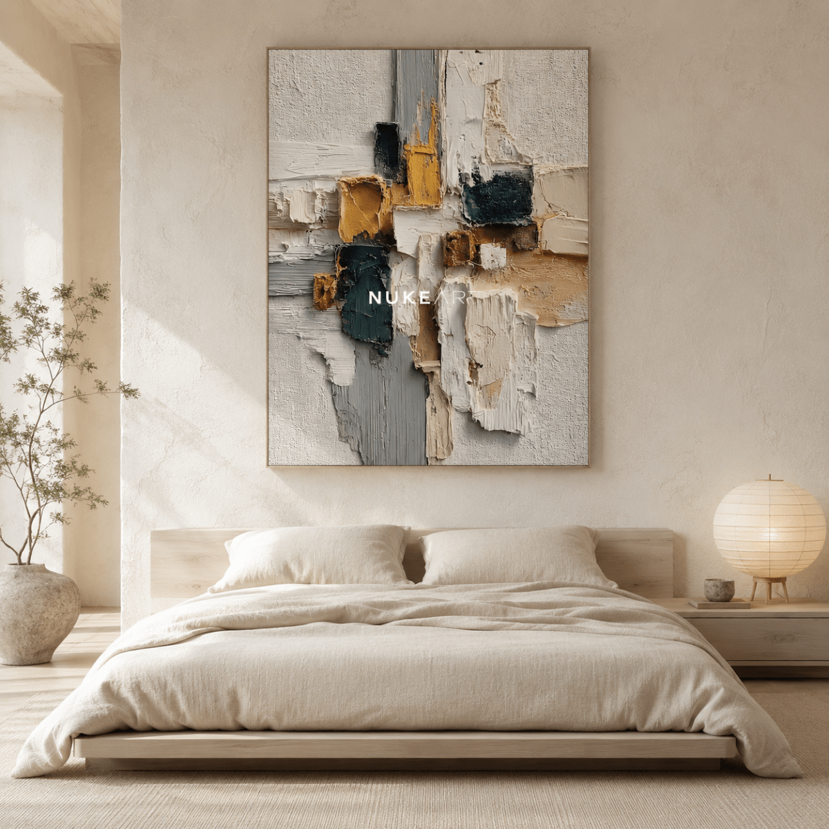 Plaster Painting "Fragmentos Serenos" - nukeart