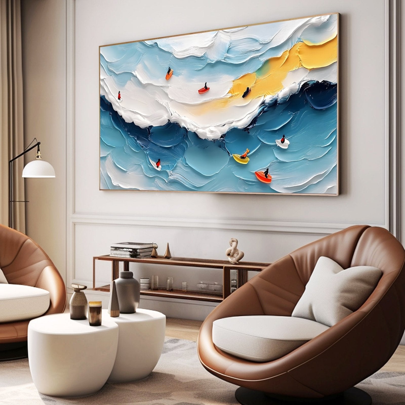 Abstract Painting "Adabtación" - nukeart