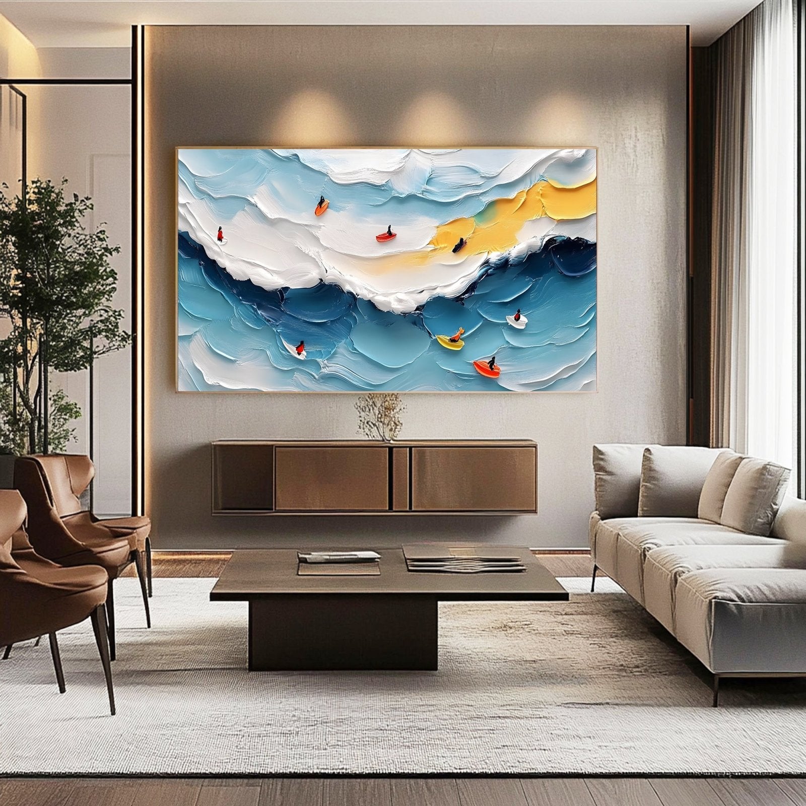 Abstract Painting "Adabtación" - nukeart