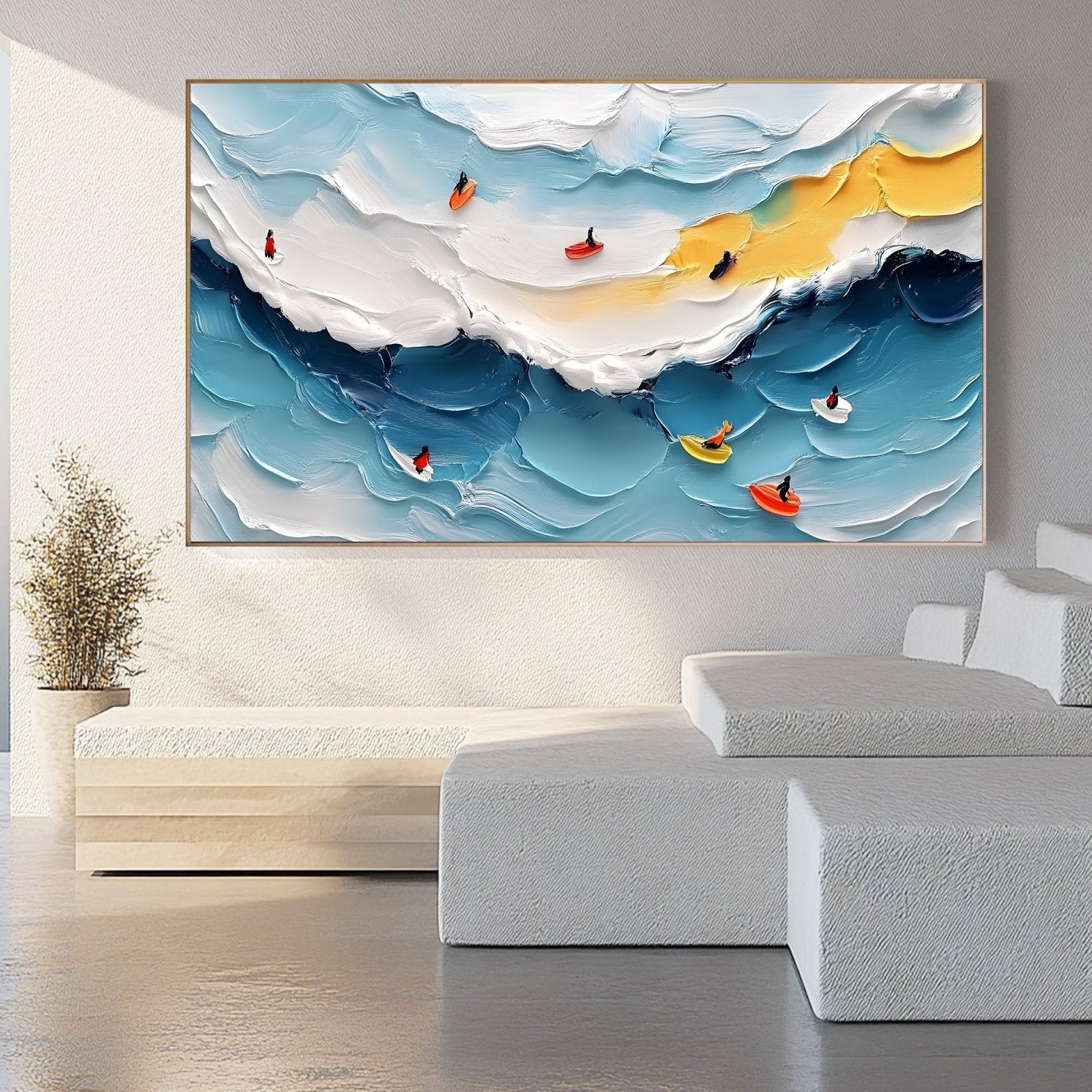 Abstract Painting "Adabtación" - nukeart