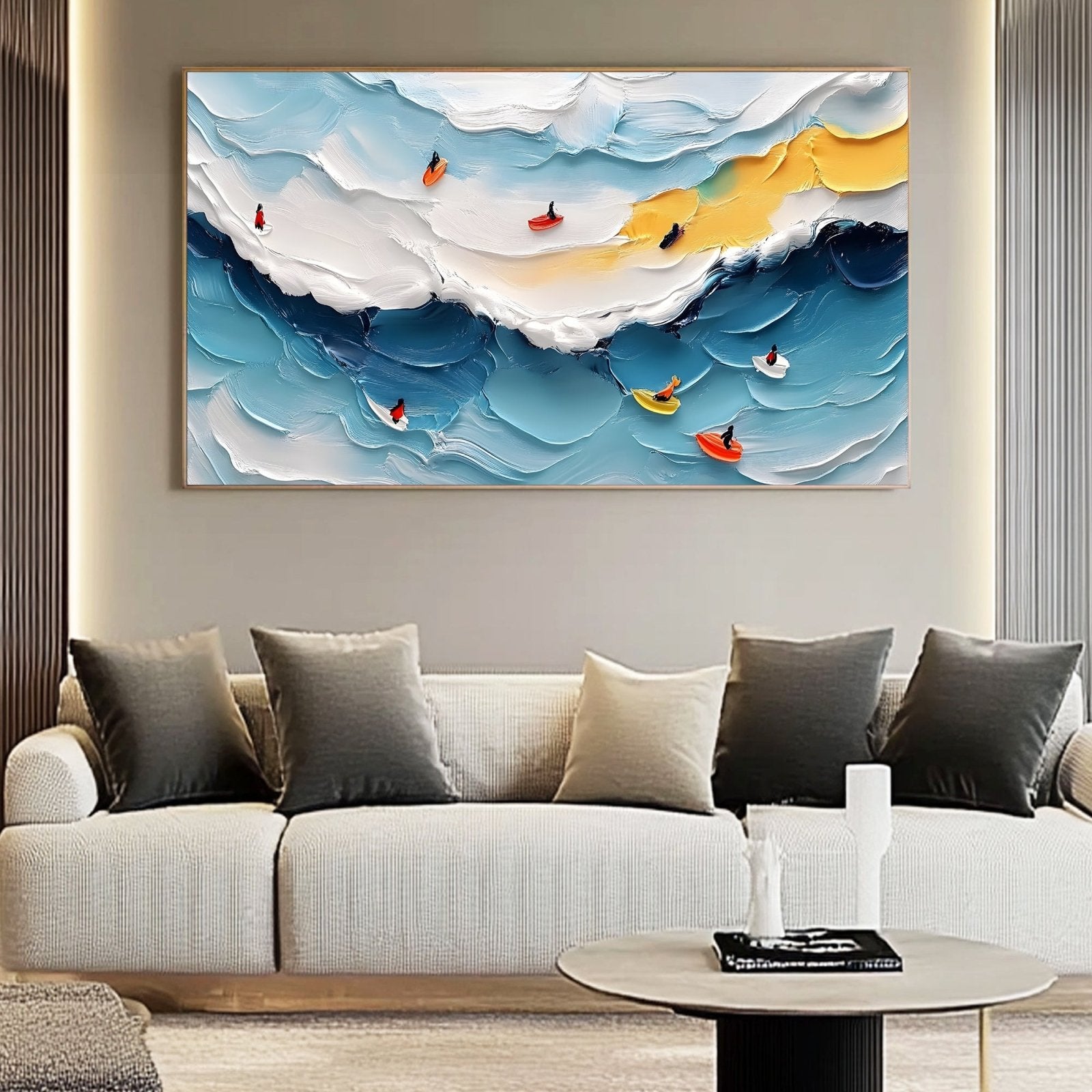 Abstract Painting "Adabtación" - nukeart