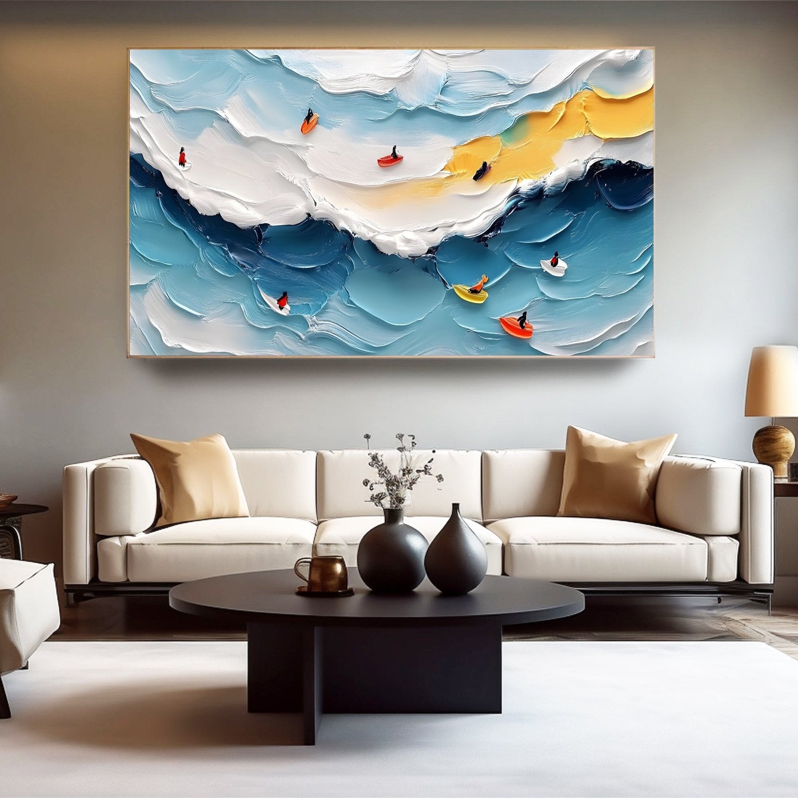 Abstract Painting "Adabtación" - nukeart