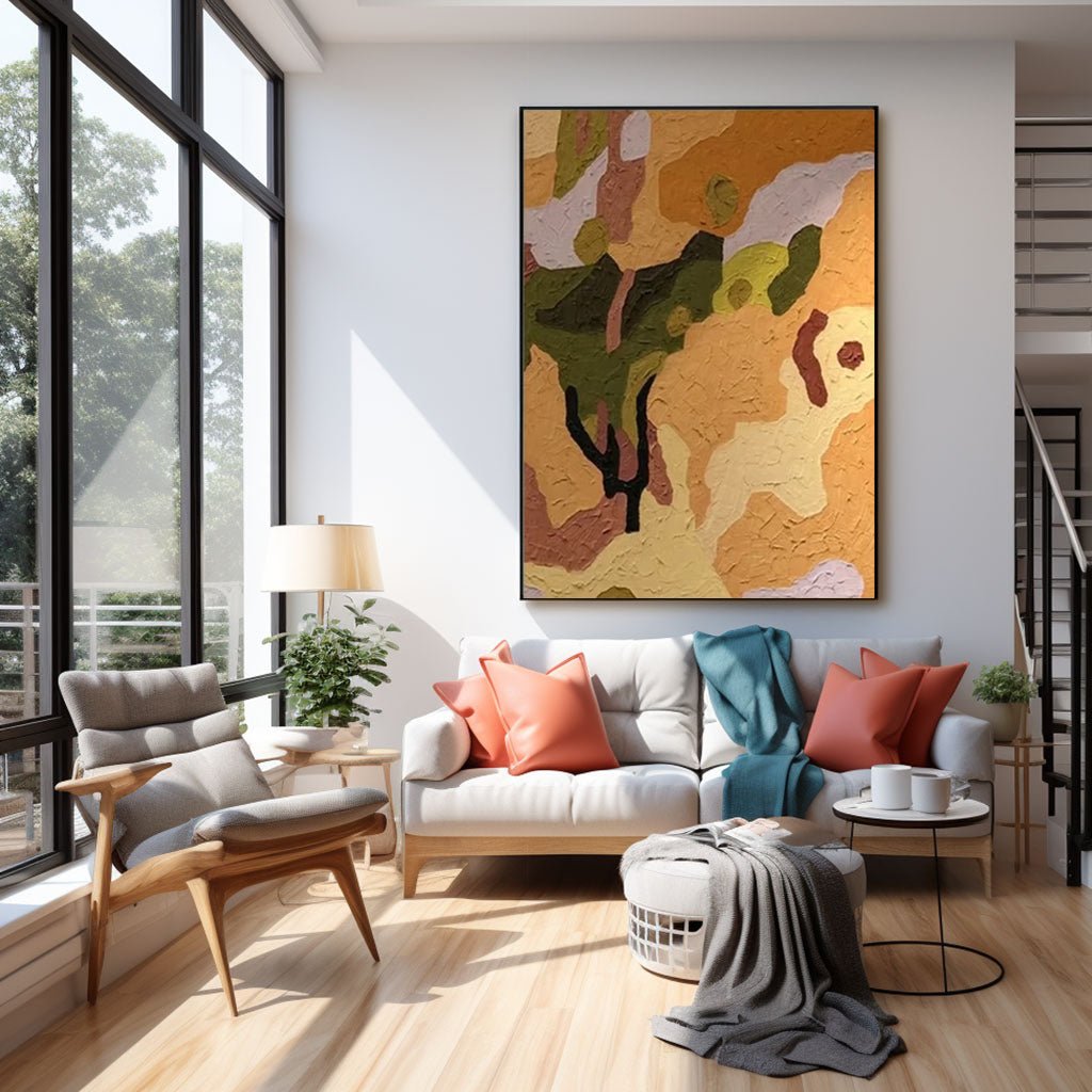 Abstract Painting "Arbol Misterioso” - nukeart