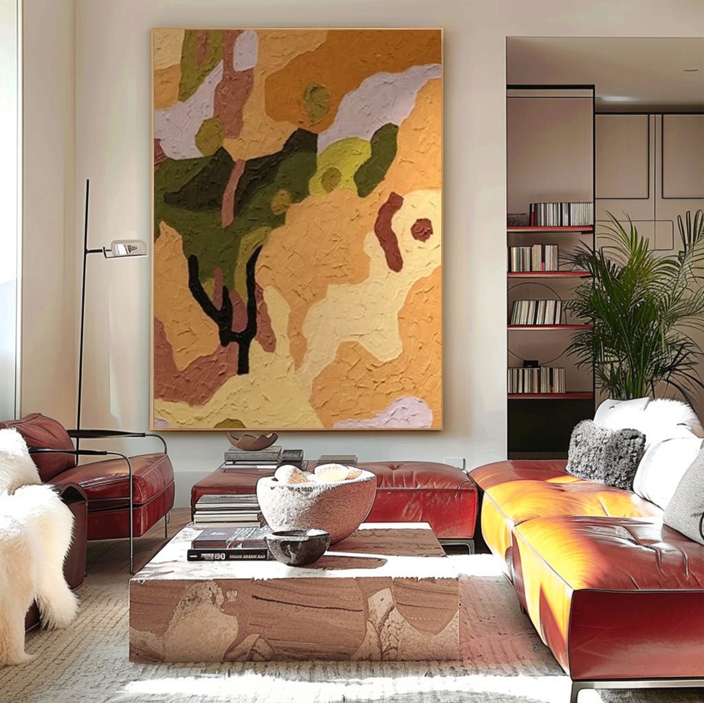 Abstract Painting "Arbol Misterioso” - nukeart