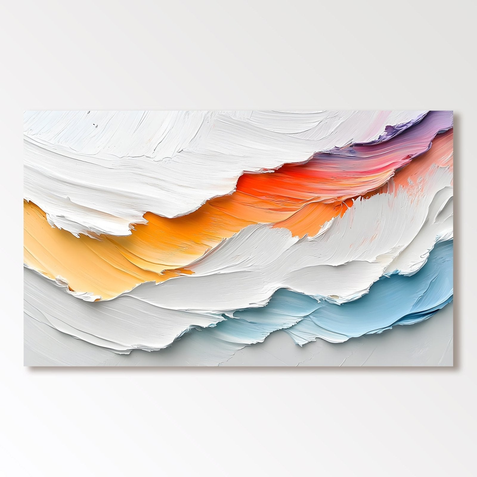 Abstract Painting "Arcoíris de Sentidos" - nukeart