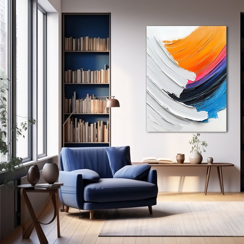 Abstract Painting "Arcos de Color” - nukeart