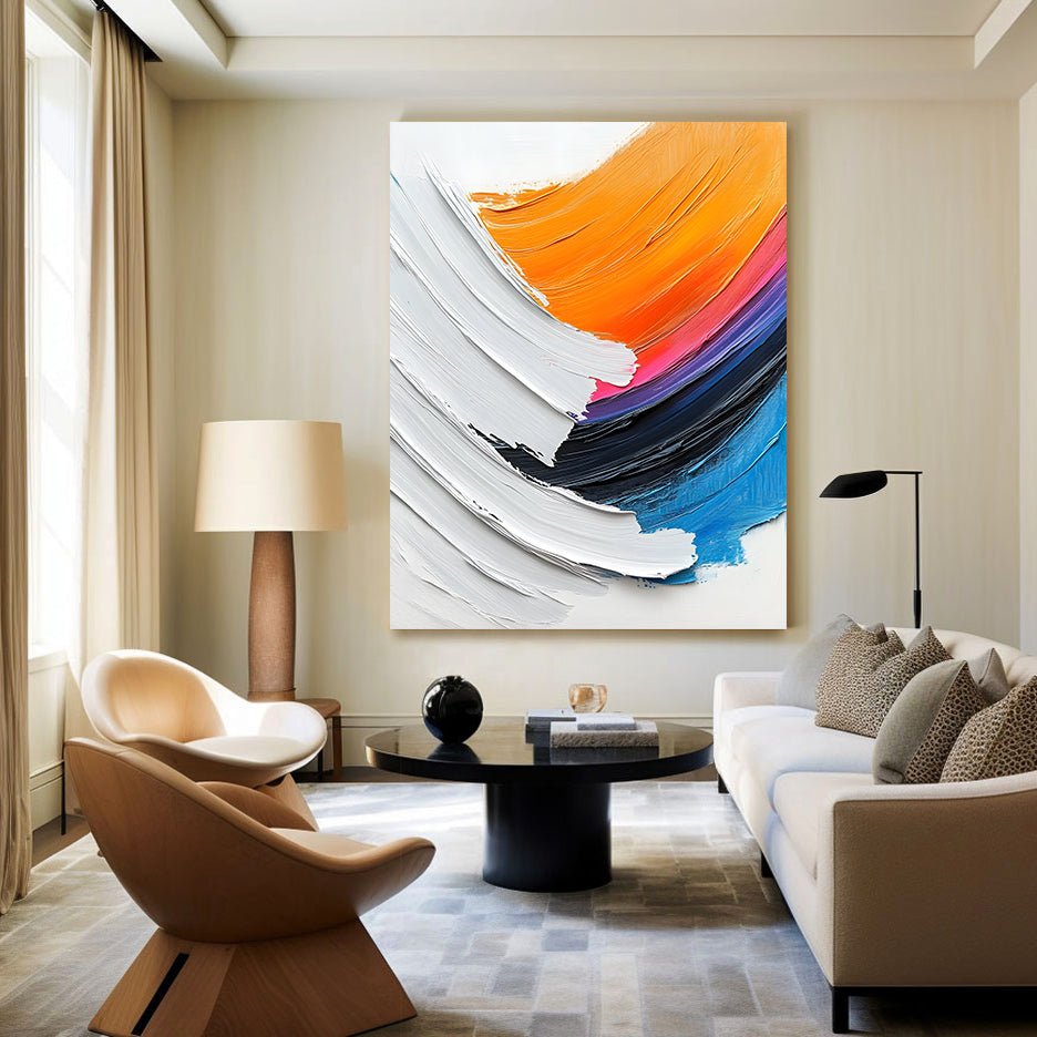 Abstract Painting "Arcos de Color” - nukeart