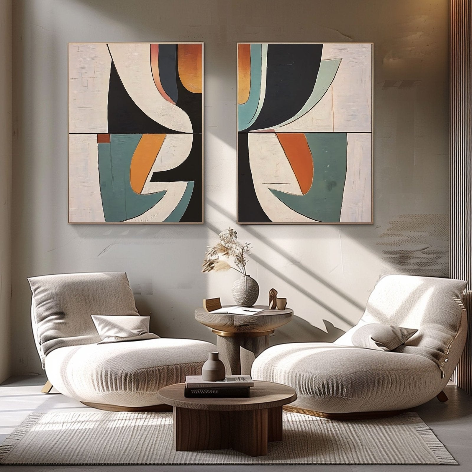 Abstract Painting "Armonía” - nukeart