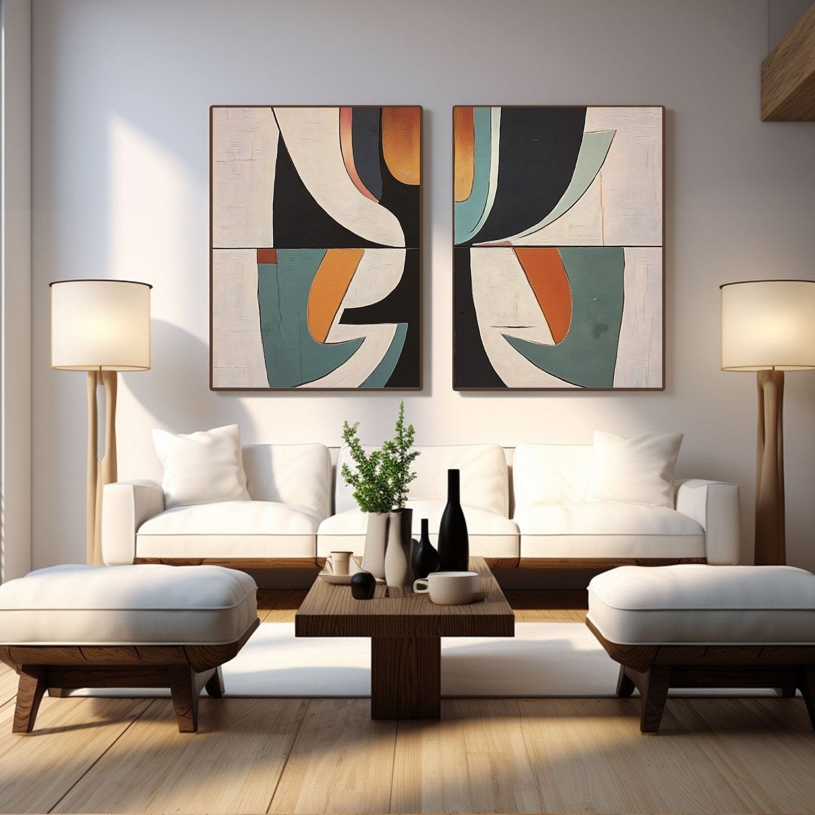 Abstract Painting "Armonía” - nukeart