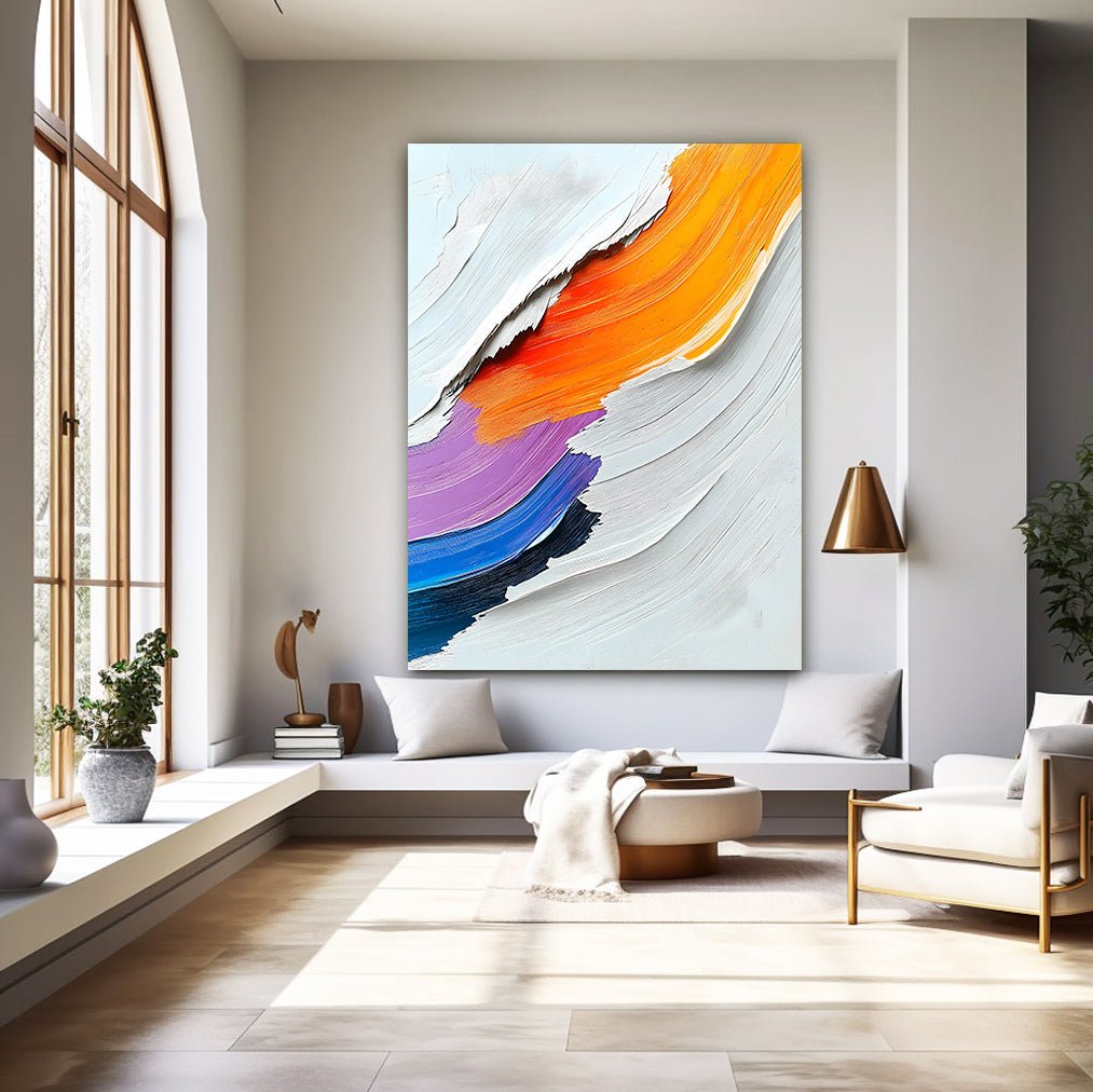 Abstract Painting "Armonía de Colores” - nukeart