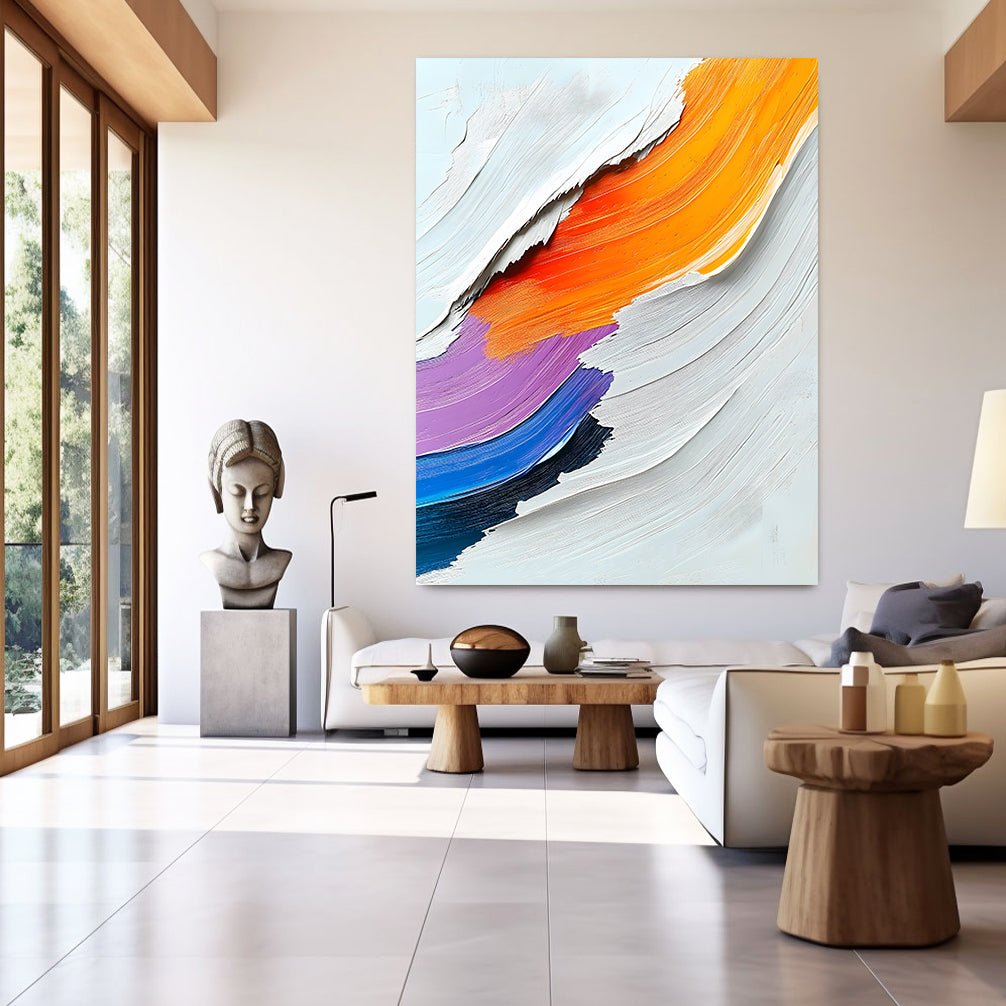 Abstract Painting "Armonía de Colores” - nukeart