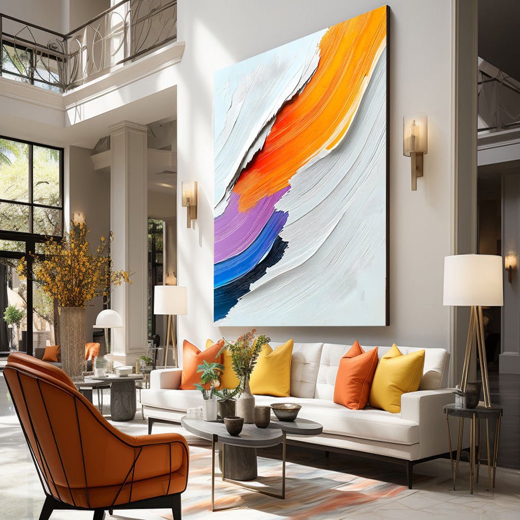 Abstract Painting "Armonía de Colores” - nukeart