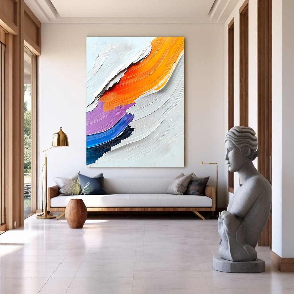 Abstract Painting "Armonía de Colores” - nukeart
