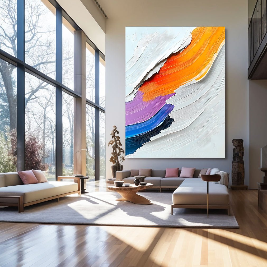 Abstract Painting "Armonía de Colores” - nukeart