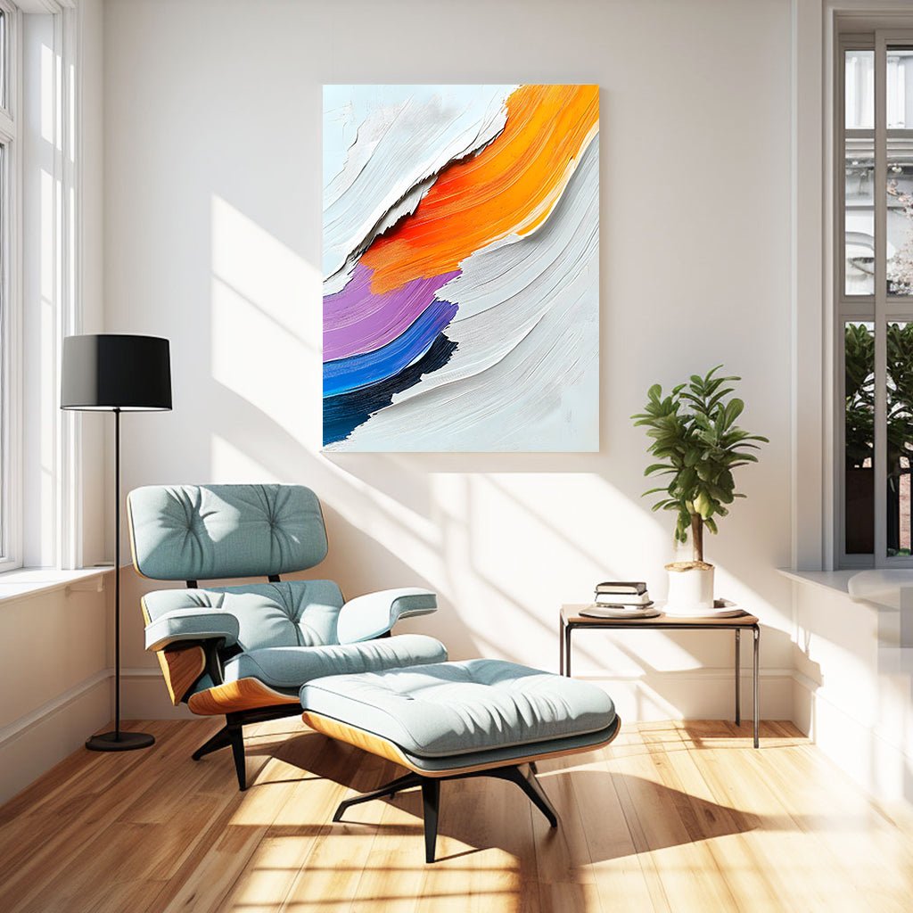 Abstract Painting "Armonía de Colores” - nukeart