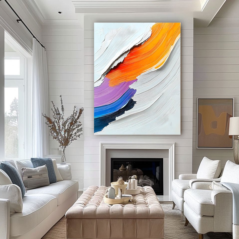 Abstract Painting "Armonía de Colores” - nukeart