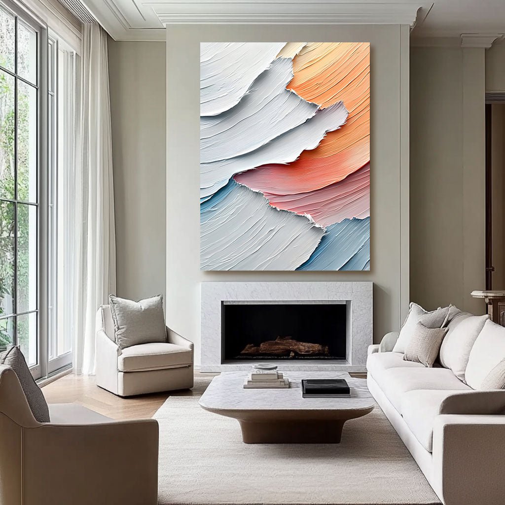 Abstract Painting "Armonía de Texturas” - nukeart