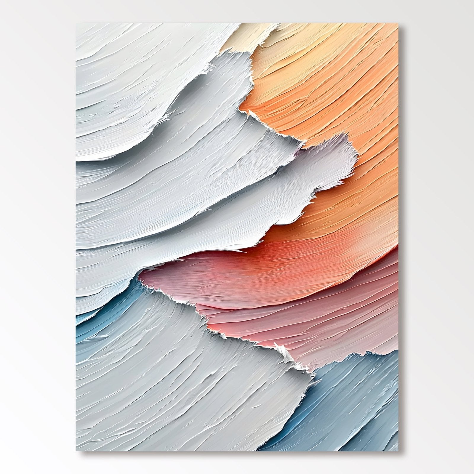 Abstract Painting "Armonía de Texturas” - nukeart