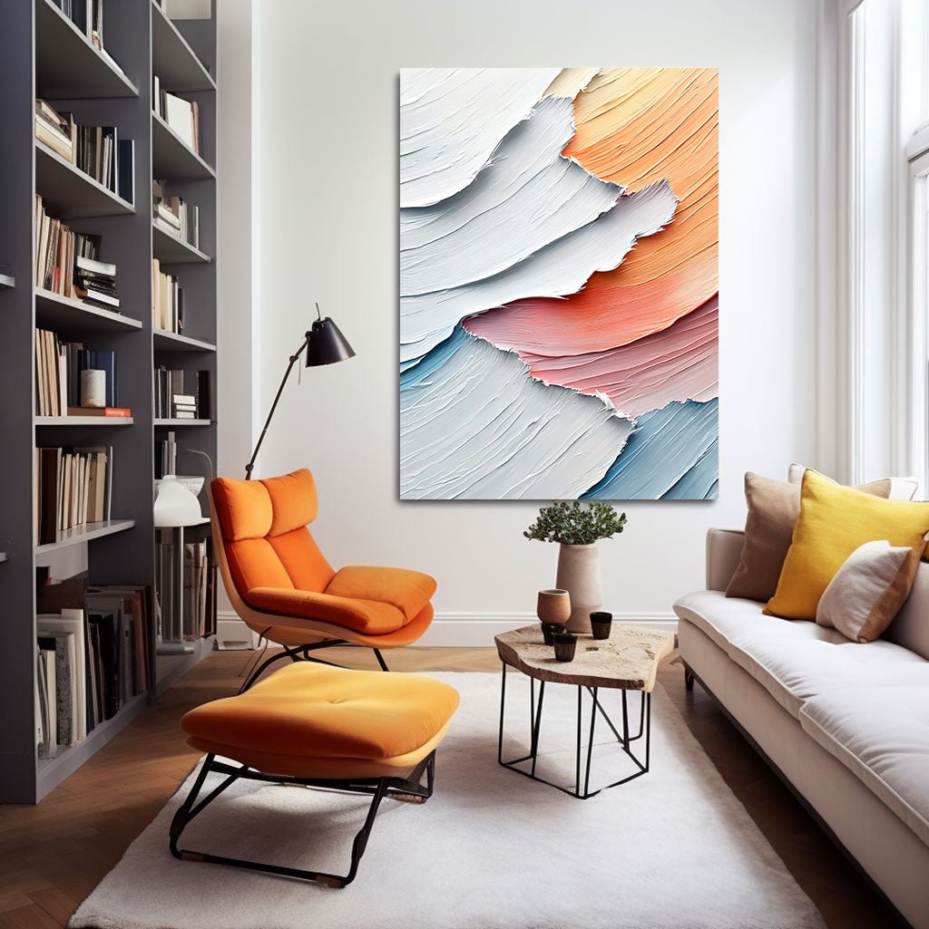 Abstract Painting "Armonía de Texturas” - nukeart